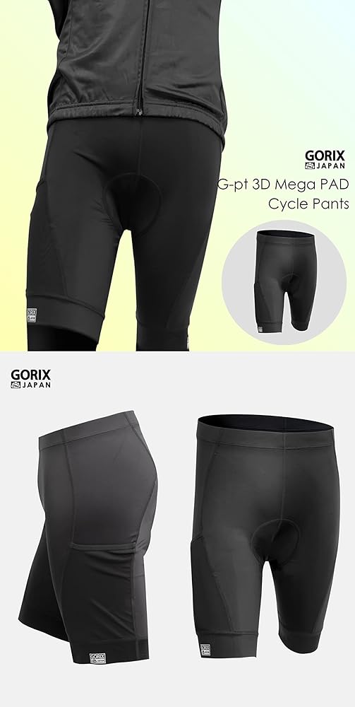 【ACRUX】クッション入りパンツ ROCKBROS サイクリング パンツ サイクルパンツ レーサー